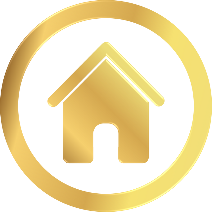 Gold Home Icon